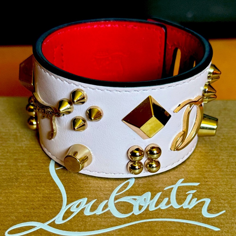 Beautiful authentic Christian Laboutin bracelet. Never worn.